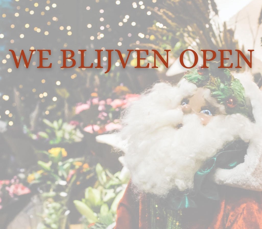 Lockdown- We blijven open!